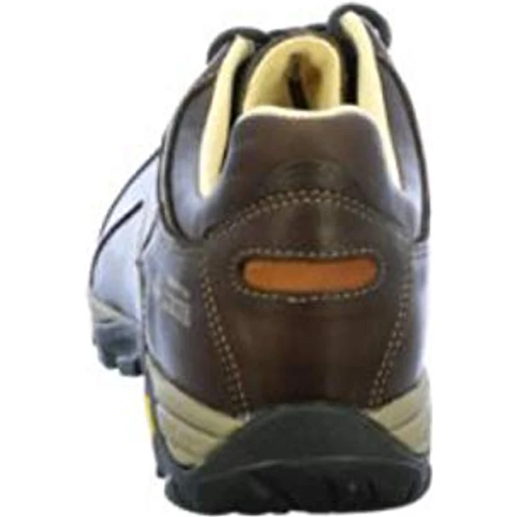 Meindl Herren Ascona Identity Wanderhalbschuh, Echtleder in dunkelbraun, robuste Vibram-Sohle, Größe 41.5 – Bild 3