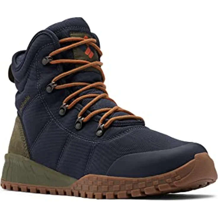 Columbia Fairbanks Omni-Heat, Wasserdichte Wanderschuhe mit Omni-Heat Isolation und Omni-Grip Sohle, Schwarz – Bild 1