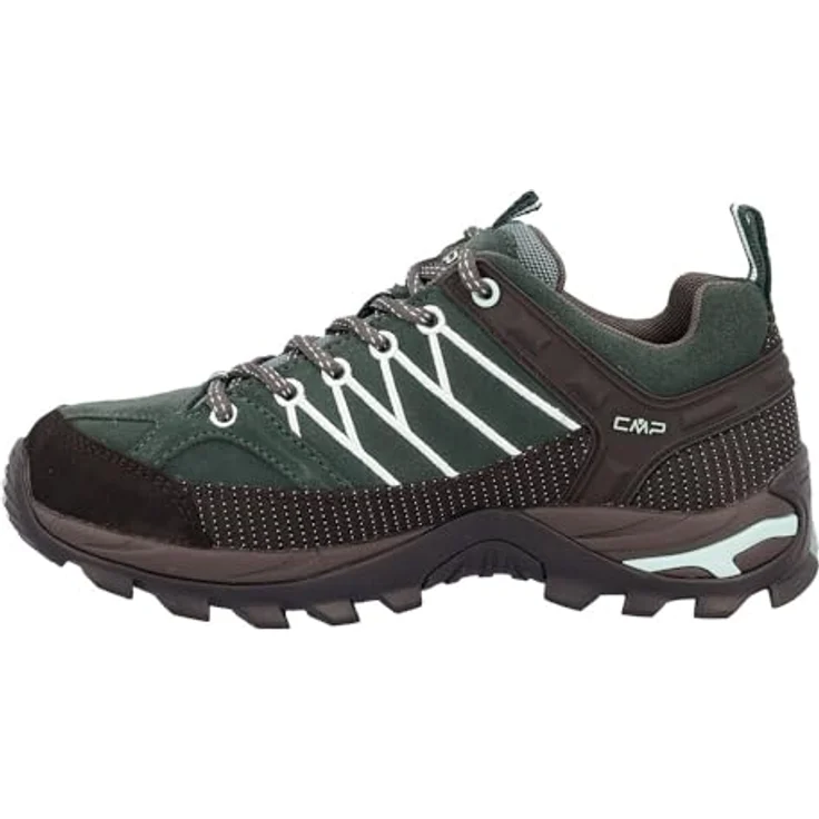 CMP Campagnolo Women's Rigel Low Trekking Shoes, Wasserdicht, Atmungsaktiv, Größe 37, Trek Green – Bild 3