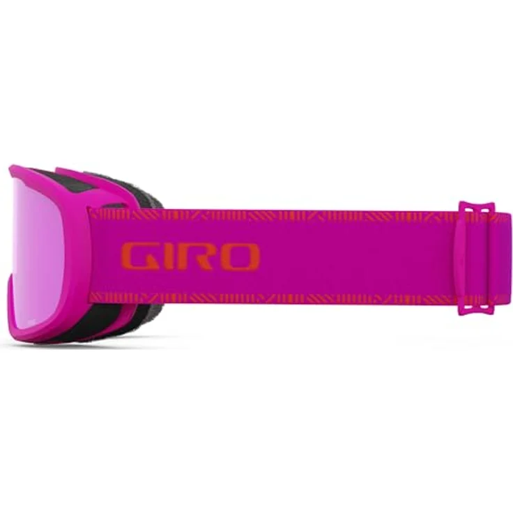 Giro Moxie Skibrille, pink chute und amber pink Scheibe (41% VLT) + gelbe Scheibe (84% VLT), EXV Design, OTG friendly, riesiges Sichtfeld – Bild 2