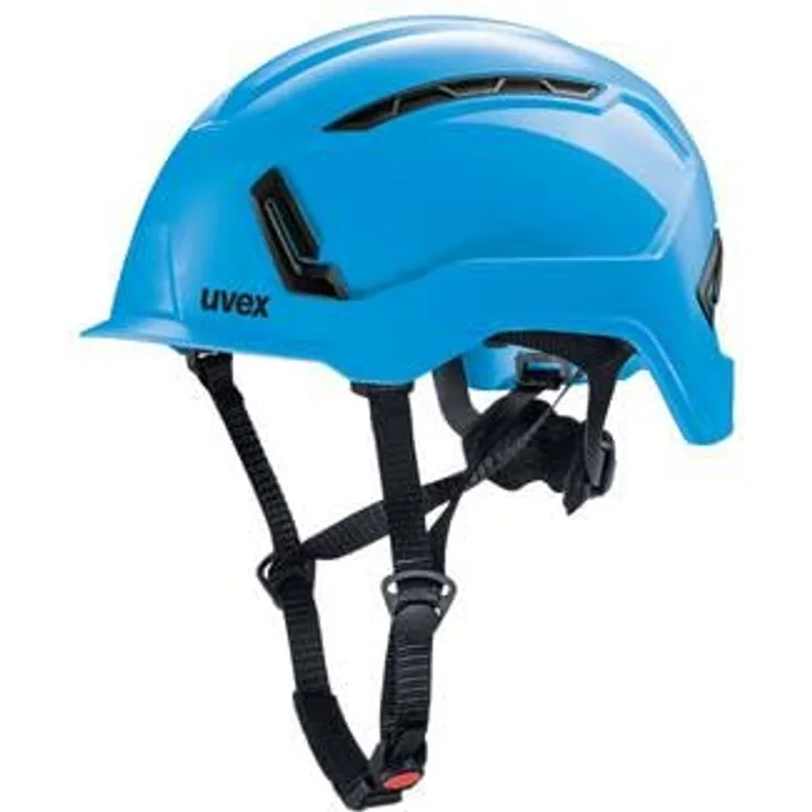 Uvex pronamic Alpine, Multifunktionsschutzhelm für Bau und Klettern, EN 12492 & EN 397, Größenbereich 51-63 cm, hohe Temperaturbeständigkeit, Belüftungssystem