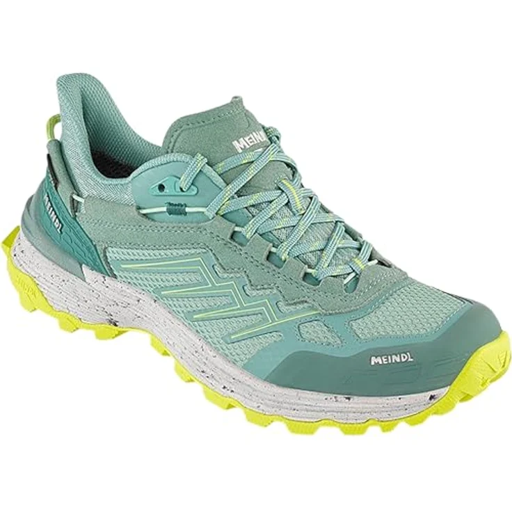 Meindl Jamaica Lady GTX, Damen Wanderschuhe, wasserdicht und atmungsaktiv, Grün, Größe 42 – Bild 1