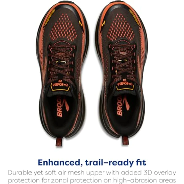 Brooks Cascadia 20 Trailrunningschuhe Herren, robuste Konstruktion für anspruchsvolle Trails, optimale Dämpfung und Unterstützung – Bild 5