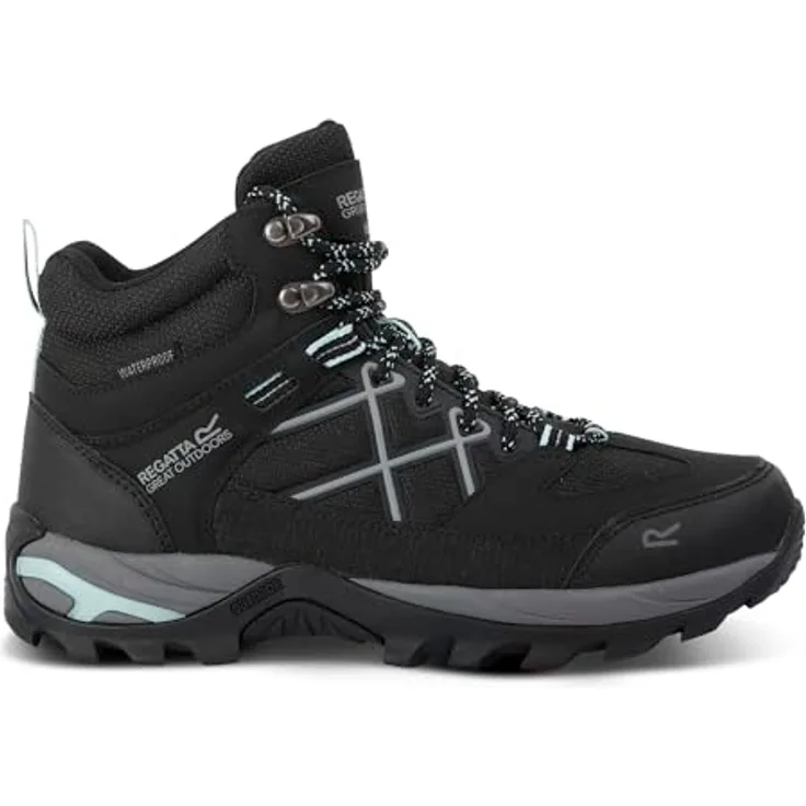 Regatta Samaris III, Damen Wanderstiefel, Schwarz, EU 39