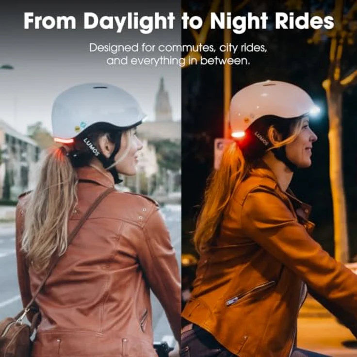 Lumen Labs Nyxel Unisex Modell 2026, Fahrradhelm mit RGB Blinkern, S (52-56 cm), gelb - Farbe flux – Bild 5