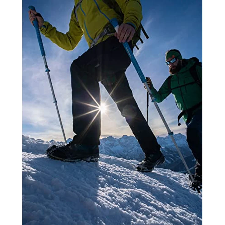 Snowline Chainsen Pro Grödel, Steigeisen für Schnee und Eis, geeignet für Schuhgrößen 32-36, leicht und robust – Bild 2