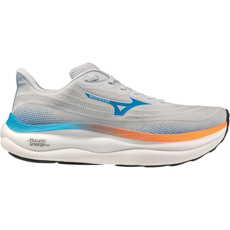 Mizuno Wave Sky 9 Laufschuhe Herren, Mizuno Enerzy NXT Dämpfung und Stabilität, Schwarz