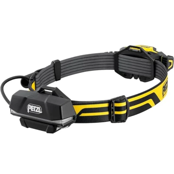 PETZL XENA® Stirnlampe 1400 Lumen, CONSTANT LIGHTING, schwarz-gelb – Bild 3