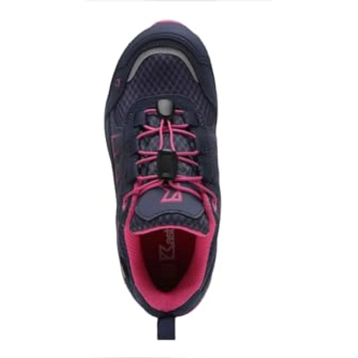 Kastinger VBK Fissland Wanderschuhe, Outdoorschuhe für Kinder in Grau, Größe 35 EU, Schnürer mit Gummi-Laufsohle – Bild 5