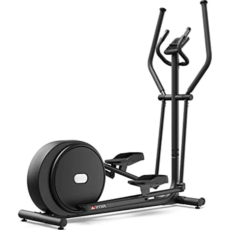 AsVIVA C29 BT Crosstrainer I 15 kg Schwungmasse I Leiser Riemenantrieb & Magnetbremssystem I Elektronisch Einstellbarer Widerstand I Ausdauertraining I Max. Gewichtsbelastung 120 kg