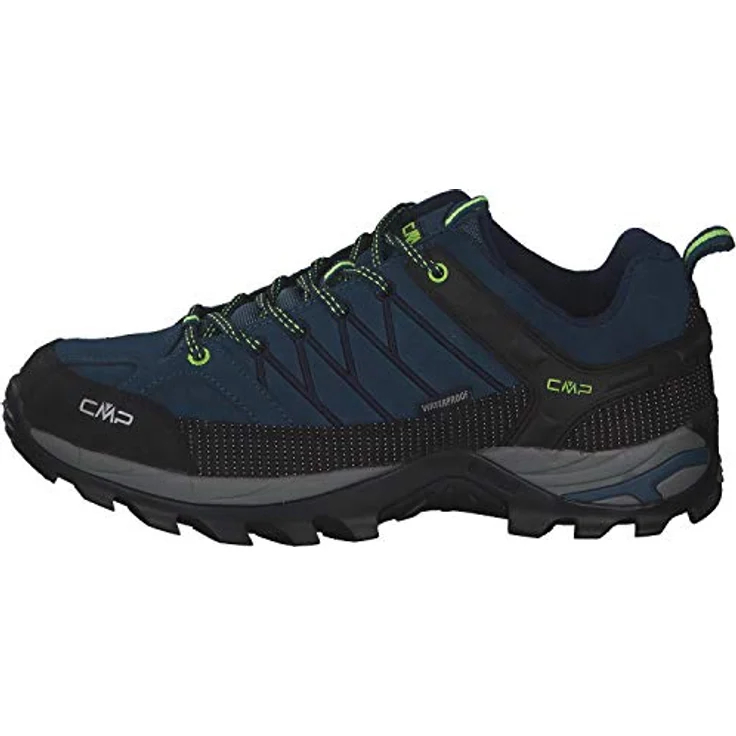 CMP Rigel Low WP 3Q13247-08MF, Trekkingschuhe für Herren, wasserfest, blau, Größe 45 – Bild 2