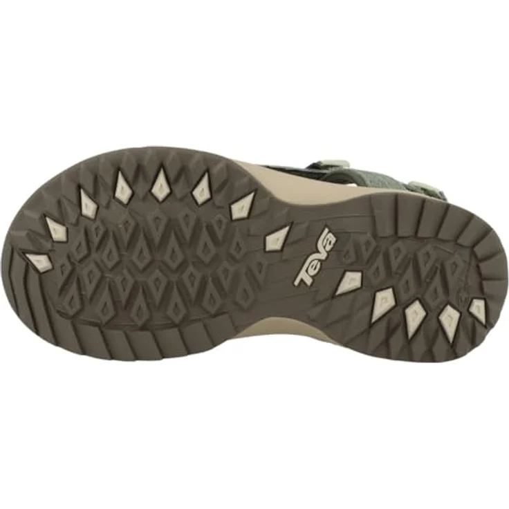 Teva Terra Fi Lite Suede Damen Trekkingsandale, wasserabweisend mit Gummi-Sohle und Klettverschluss – Bild 5