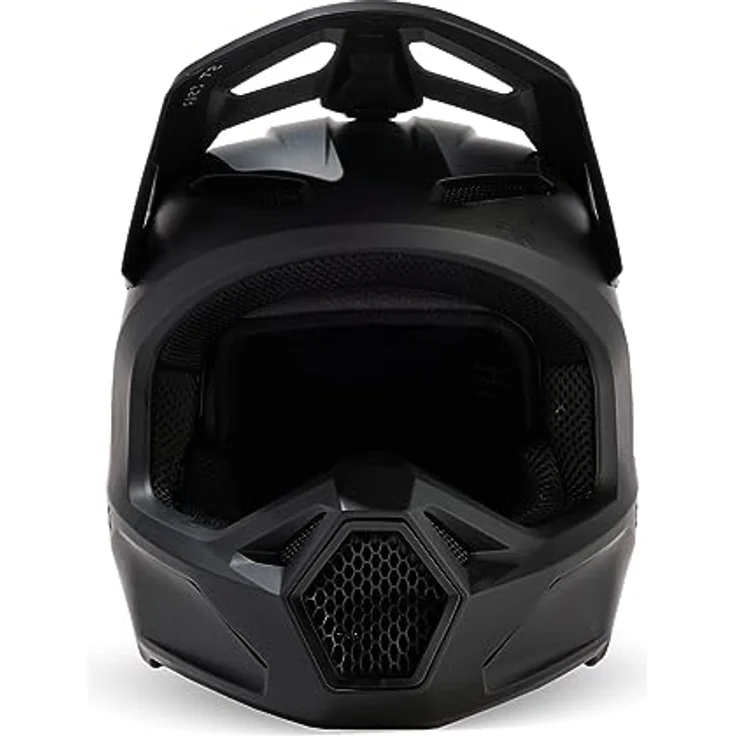 Fox V1 Solid Motocross Helm, schwarz matt, MIPS-Schutzsystem, XL (61/62) – Bild 7