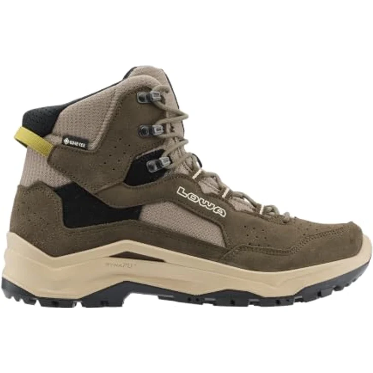 Lowa Ventierra GTX® mid, Halbschuh für Wanderungen, wasserdicht, oliv/bernstein, Größe 44 – Bild 1