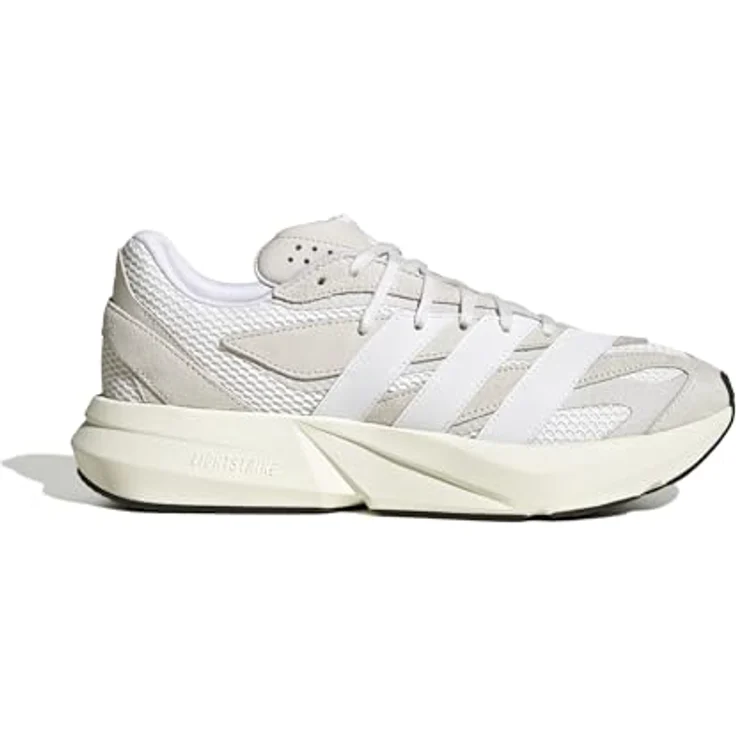 Adidas Lightblaze, Laufschuhe mit Lightstrike-Technologie und atmungsaktivem Obermaterial, Crywht/Ftwwht/Greone, Größe 42 – Bild 2