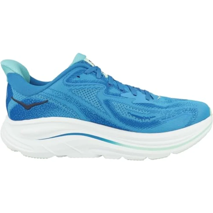 Hoka Clifton 10, Herren Laufschuhe mit optimaler Dämpfung, atmungsaktivem Obermaterial, Farbe Blau, Größe 41 – Bild 3