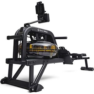 Bild für SportPlus Wasserrudergerät für zuhause, App kompatibel, bruchsicherer Tank (6 Stufen)