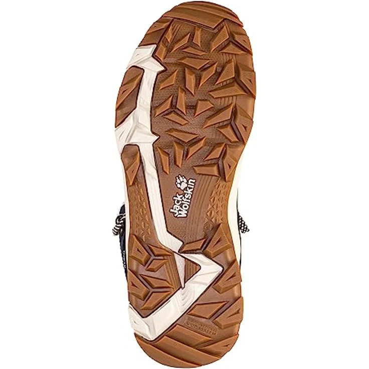 Jack Wolfskin Everquest Texapore Mid W, Damen Wanderschuhe mit wasserdichter Membran für Wintereinsätze, Blau, Größe 39 – Bild 7