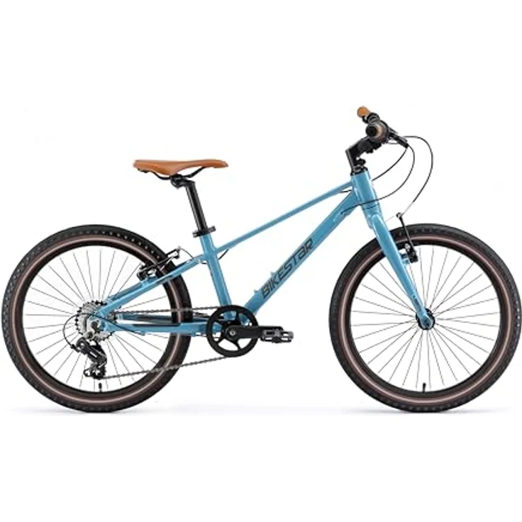 BIKESTAR Leichtgewicht 8 kg Kinder Fahrrad Aluminium ab 6 Jahre | 20 Zoll 7 Gang Shimano | Blau – Bild 2