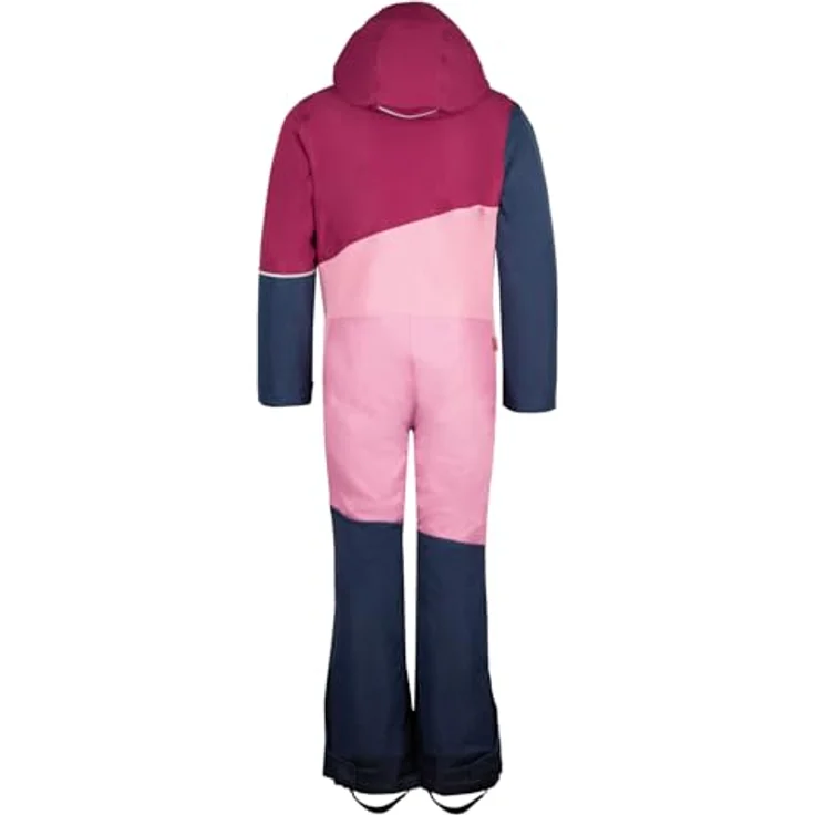 Trollkids Kid's Hallingdal Skijacke, wasserdicht, rosa, Größe 104 mit synthetischer Isolierung und verstellbaren Bündchen – Bild 2