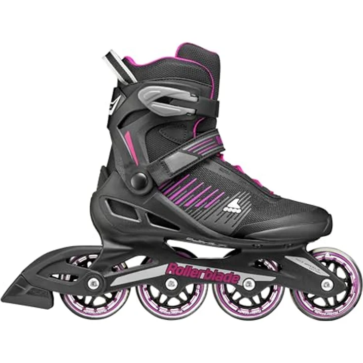 Rollerblade Zetrablade W Inline Skates Damen, schwarz lila, optimaler Halt und Komfort, 80 mm Rollen, Gr 39 – Bild 3