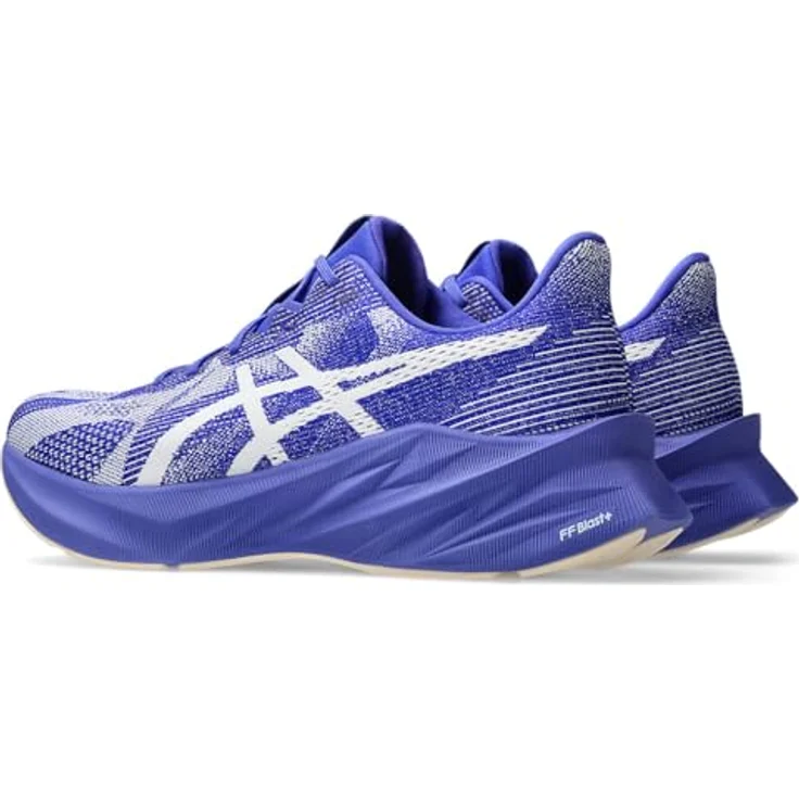 Asics DYNABLAST 5, Laufschuhe mit niedrigem Schaft und Gummi-Sohle, COBALT BURST/WHITE, Größe 45 – Bild 5