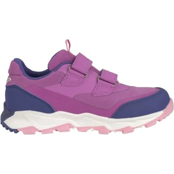 Trollkids Kid's Preikestolen Hiker, Wasserdichte Wanderschuhe für Jungen, Rosa, Größe 37, mit Klettverschlüssen und griffiger Sohle – Bild 2