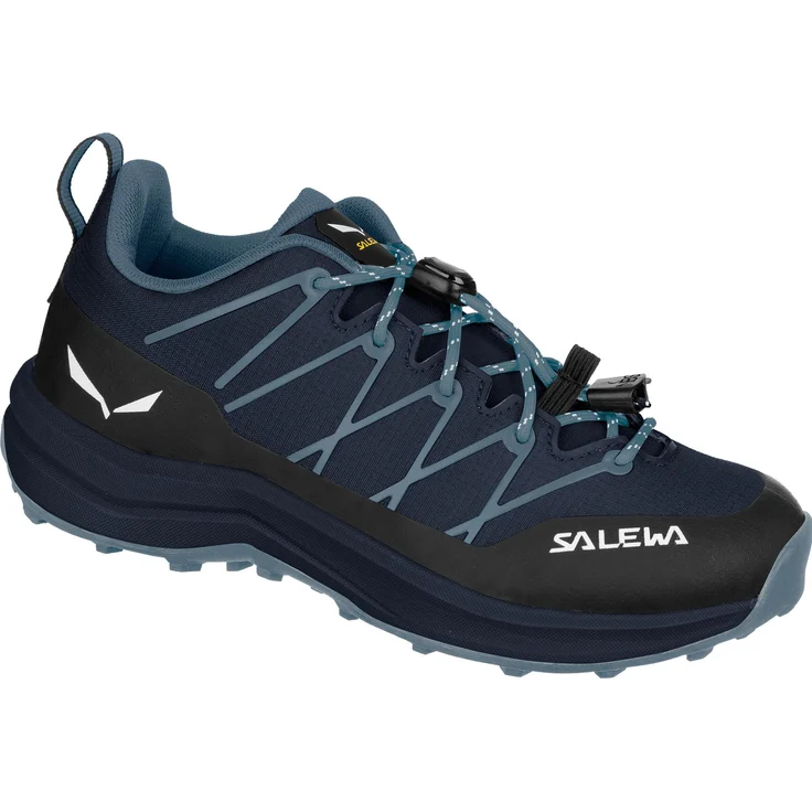 Salewa Kid's Wildfire 2, Wanderschuhe für Jungen, PFC-frei, griffige Pomoca-Außensohle, Blau, Größe 32 – Bild 2