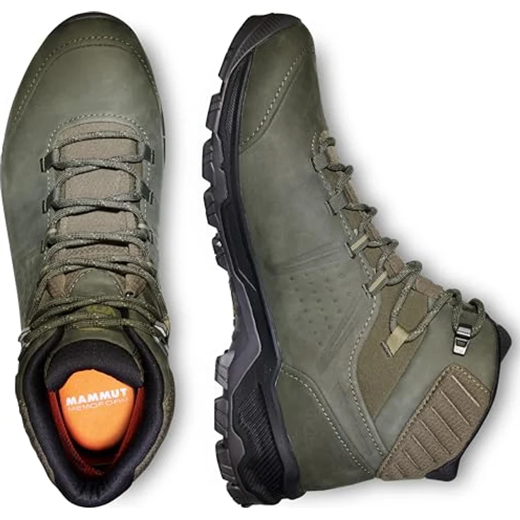 Mammut Mercury IV Mid GTX, Wanderschuh aus Nubukleder mit wasserdichter GORE-TEX Membran, iguanabraun – Bild 2