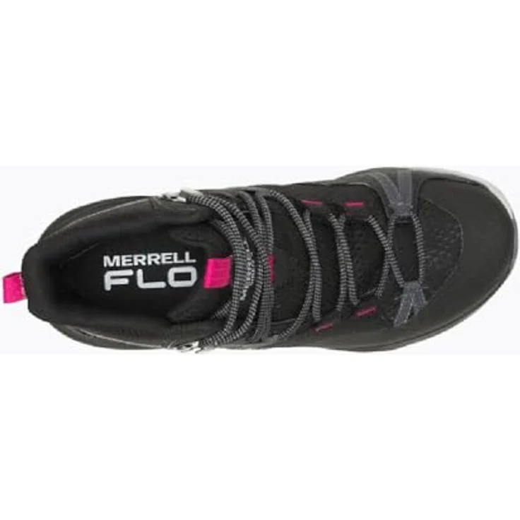 Merrell Siren 4 Mid GTX, Wasserdichte Wanderschuhe für Damen, schwarz, Größe 37, GORE-TEX®-Membran, Vibram®-Sohle, vegan-freundlich – Bild 5