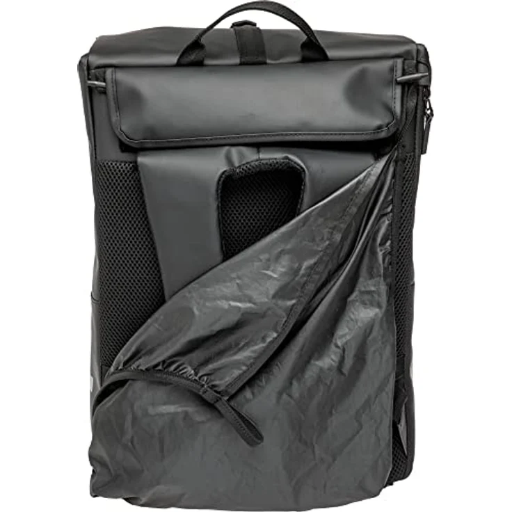 New Looxs Odense Backbag Rugtas, 18 Liter, geeignet für E-Bikes, mit Laptopfach für 16” und verstellbaren Schulterriemen, schwarz – Bild 5