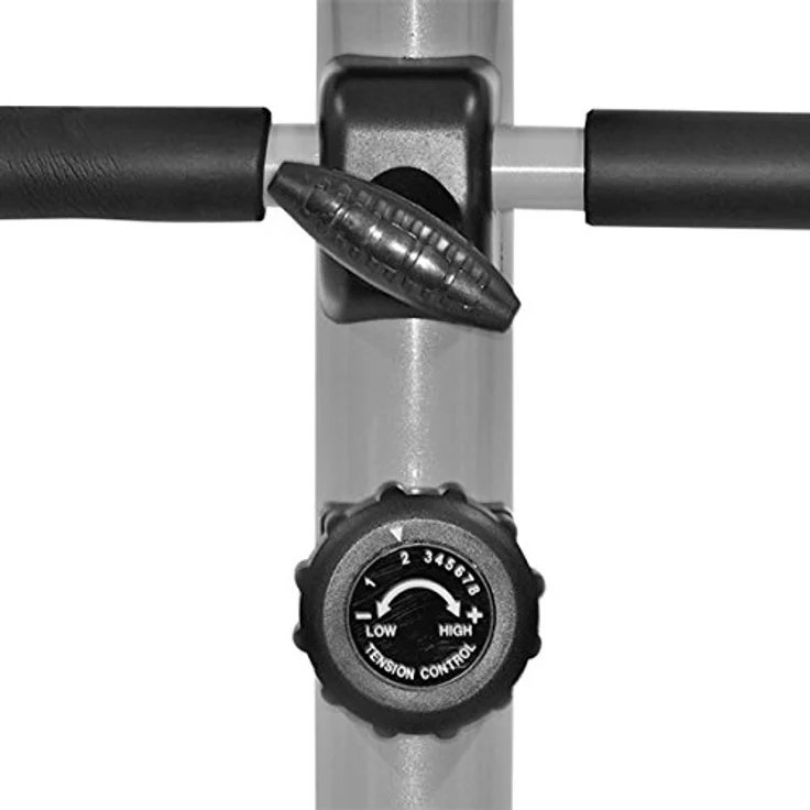 Christopeit AL 1, Ergometer mit Tablet- und Smartphone Halterung, 9 KG Magnet-Brems-System, schwarz – Bild 6