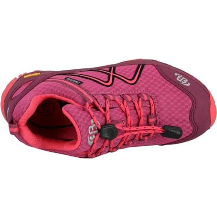 BRÜTTING Guide Outdoorschuh, robuster Wanderschuh mit weichem Textil-Innenmaterial und individuell einstellbarer Schnürung, grau – Bild 5