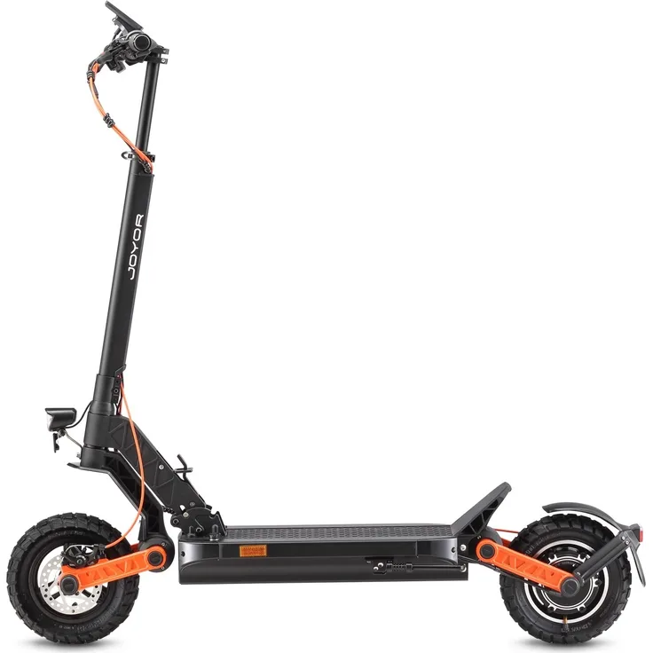 Joyor Elektroroller S5 - 500W Motor, 48V13AH Batterie, 45KM Reichweite, Scheibenbremsen (Schwarz)