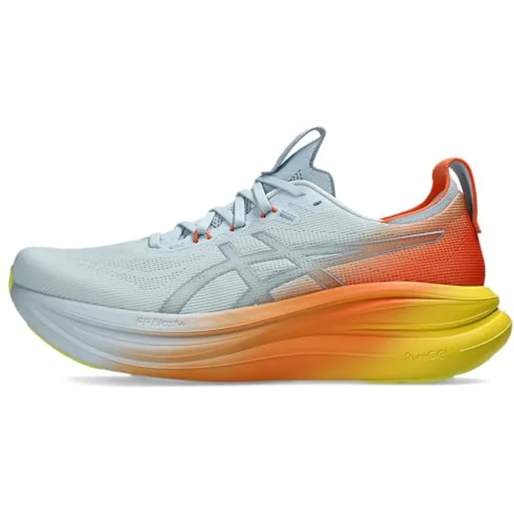 Asics GEL-NIMBUS 28, Herren Laufschuhe mit hoher Dämpfung und atmungsaktivem Obermaterial