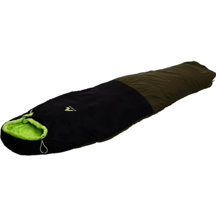 McKINLEY Trekker R 10 Schlafsack, Mumienform, recyceltes Material, Olive Dark/Black, 195 cm, 800 g – Bild 1