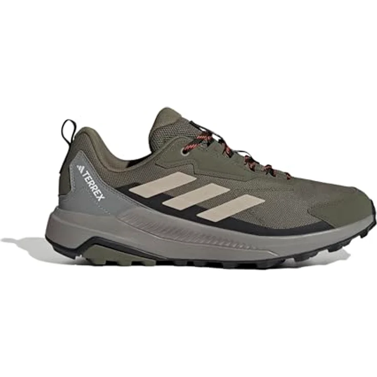 adidas TERREX ANYLANDER, Wanderschuh mit Traxion Außensohle und Recyclingmaterialien, schwarz – Bild 3