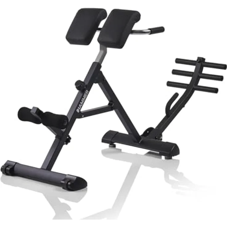 HAMMER Rückentrainer Tricon Flex, 3 in 1 Rücken-Komplett-Trainer mit patentiertem Dehnelement zur Wirbelsäulen- und Ischiasentlastung – Bild 1