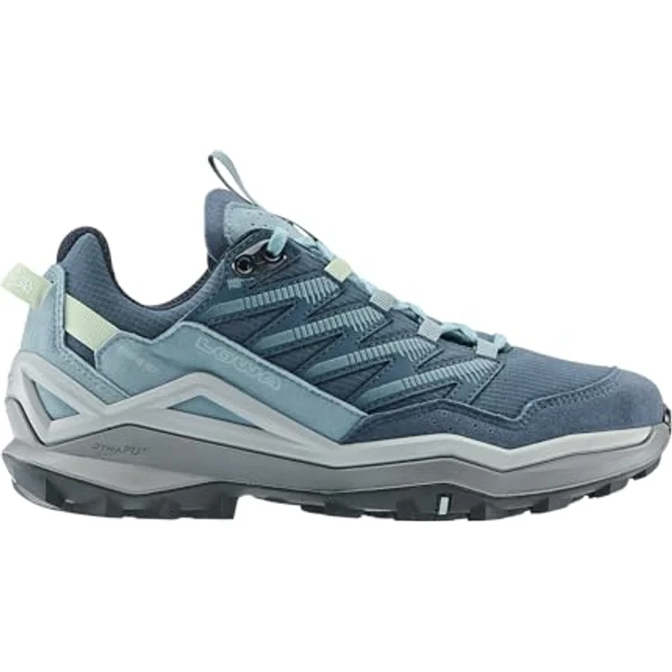 Lowa Maddox Pro GTX LO, Wanderschuhe für Damen, wasserdicht, atmungsaktiv, Blau-Grün, Größe 38 – Bild 2