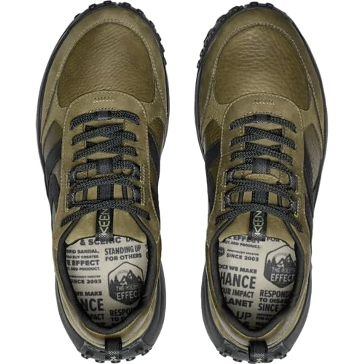 Keen KS 86 LEA, Laufschuhe mit aggressivem Trail-Profil und ganztägigem Sneaker-Komfort, dunkeloliv, Größe 43.0 – Bild 2