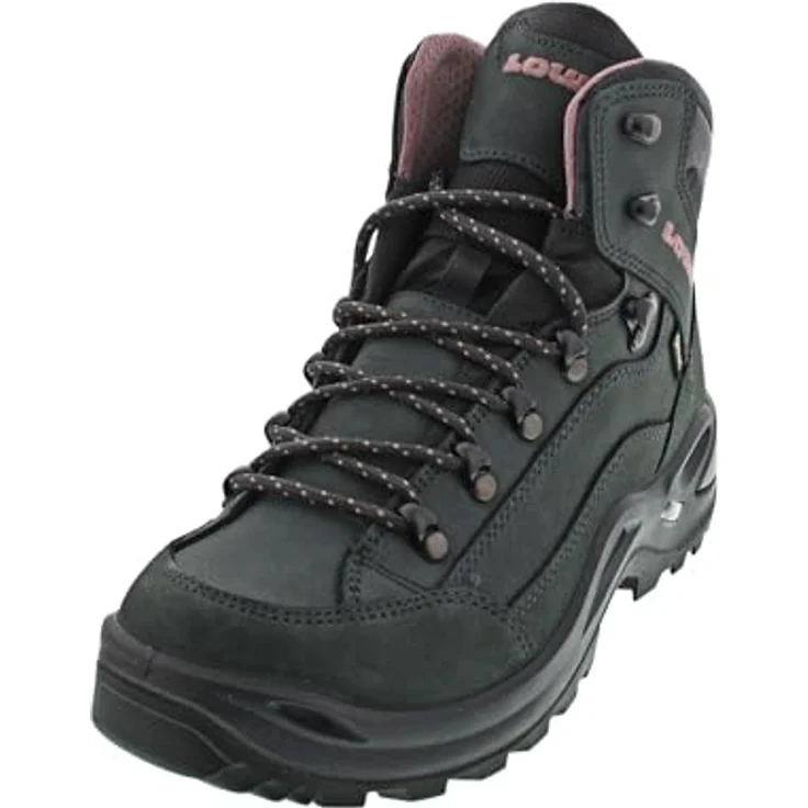 LOWA Renegade GTX Mid Damen Wanderschuh, Echtleder, grau, Größe 39,5 – Bild 4