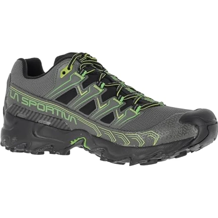 La Sportiva La Ultra Raptor II GTX, Wanderschuhe für Trailrunning, Wasserfest, Metal/Flash Green – Bild 4