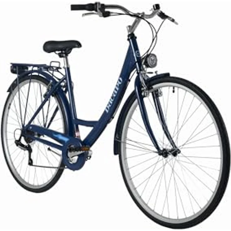 DaCapo Damenfahrrad Toscana 28'', Cityrad mit 6 Gängen und Tiefeinsteiger, empfohlen für Körpergröße 155-175 cm – Bild 2