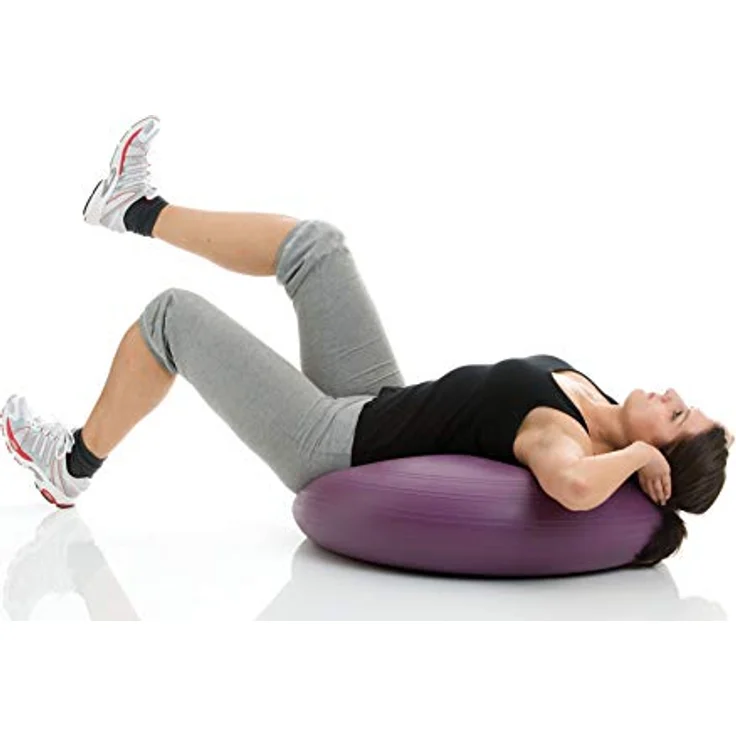 Togu Dynair Extreme Balancekissen, Flieder, 80 cm, Meditationskissen, Sitzkissen, Luftkissen, Balance-Kissen für Core, Kooprdination, Rücken-, Bauch-, und Fitnesstraining, Prävention – Bild 5
