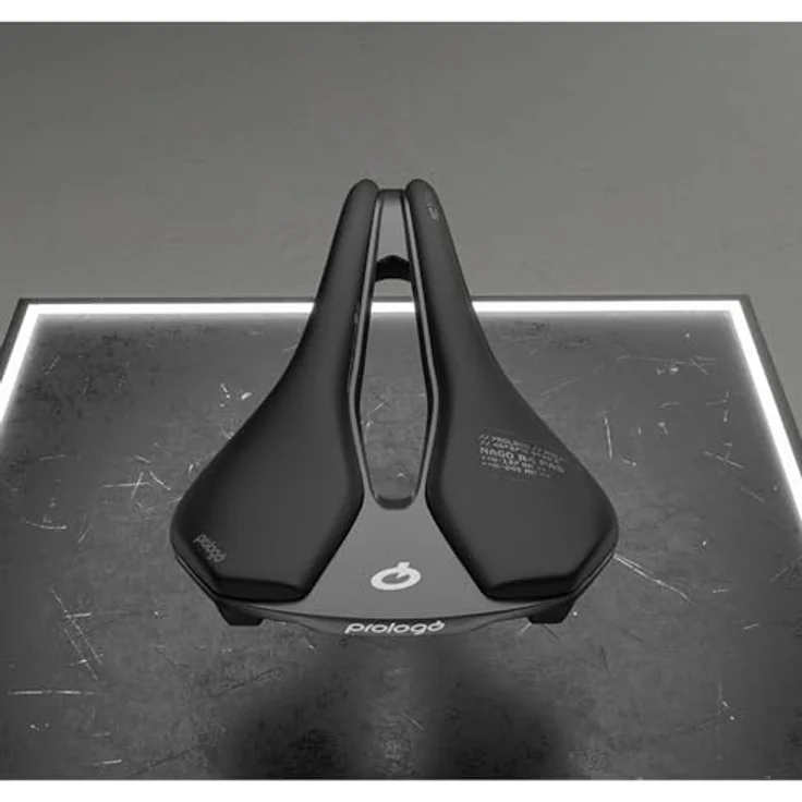 Prologo Nago R4 PAS Tirox Rennradsattel, hart, schwarz, 147 mm mit anatomischer Mitte und Carbonfaser-Basis für optimalen Komfort – Bild 3