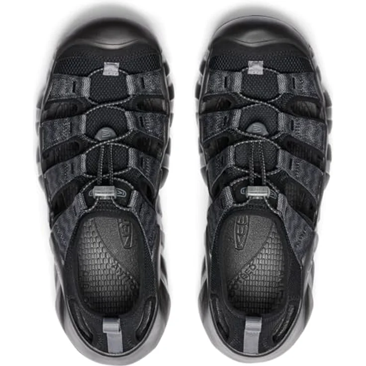 KEEN Hyperport H2 Sandalen, Herrenmodell mit Schnellverschluss und KEEN.ALL-TERRAIN Sohle, Schwarz, EU 42 1/2 – Bild 5