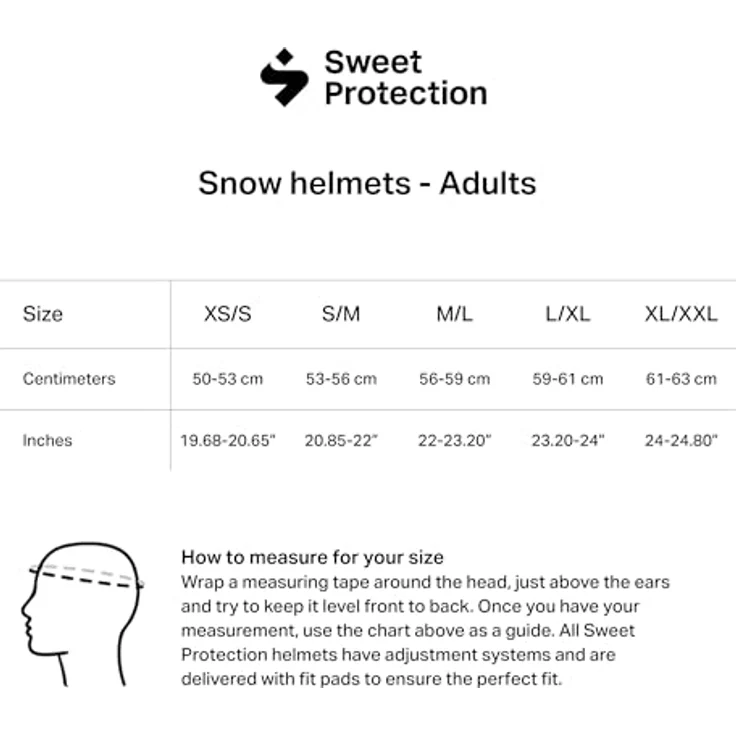 Sweet Protection Adapter MIPS Skihelm, Größe LXL, innovatives MIPS-System für erhöhten Schutz – Bild 4
