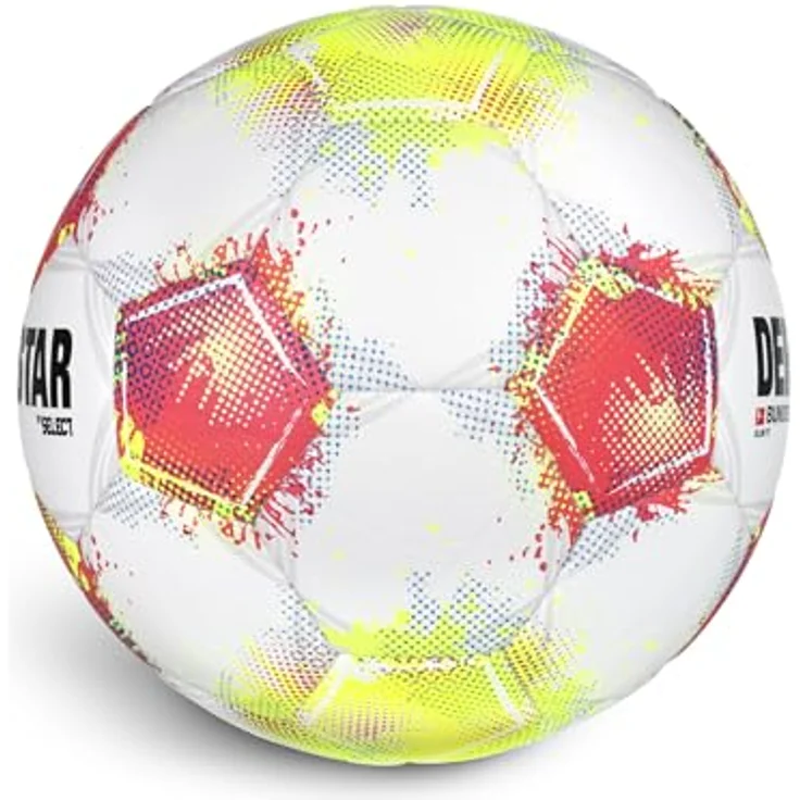 Derbystar Fußball Bundesliga Club TT v25 25/26, Trainingsball mit Dual Bonded Technologie, FIFA BASIC-APPROVED, strapazierfähig, glänzendes PU Material – Bild 2