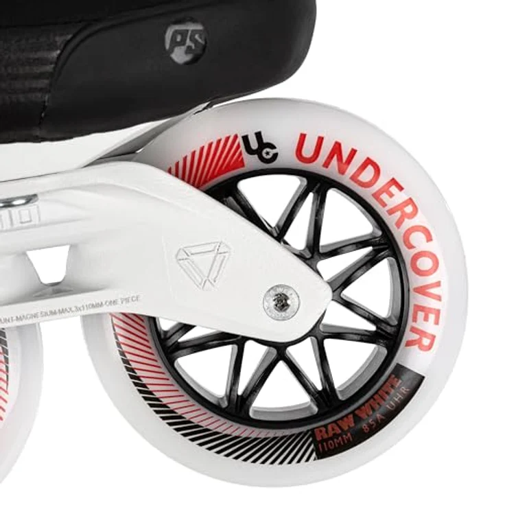 POWERSLIDE Inline Skate Swell Stellar 110, für Fitness und Marathon, für Damen und Herren, mit patentierter 3DAP-Technologie, White – Bild 9