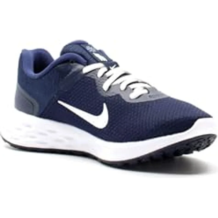 Nike Revolution 6 Running, Herren Laufschuhe mit atmodungsaktivem Obermaterial, Dämpfung und regulärer Passform, Blau, Größe 45 – Bild 8
